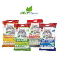 在飛比找ETMall東森購物網優惠-Eco Clean 艾可 天然環保 豆腐貓砂 7L 六包組（