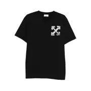 [Off-white] Off-white Arrow-print T-shirt XXL BLACK/WHITE