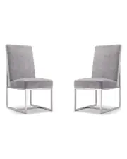 Manhattan Comfort Set of 2 Element Dining Chairs