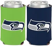 WinCraft Seattle Seahawks Logo Can Cooler 12 oz.