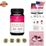 Raw Manuka Honey 17.6oz - Certified UMF 20+ for Enhanced Wellbeing