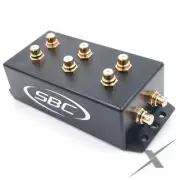 SBC "Cock Box" RCA Distribution Block 1 to 3 Pair