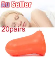 20 Pairs Leight Foam Noise Reducer Howard Uncorded MAX1 Disposable EarPlug 33Db