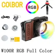 COLBOR W100R RGB Full Color Pocket Led Video COB Light 2700K-6500K APP Control