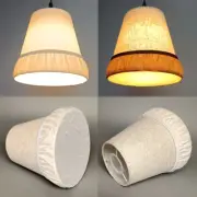 E27 Lampshade Ceiling Light Shade+lens Hood Pendant Light Cover Replacement NEW
