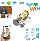 Wireless HD 1080P WiFi Door Peephole Camera Motion Detect Security Video Recorde
