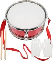 Totority Educational Boys and Girls Snare Drum Professional Toy Drum Set for Boys and Girls Adults Red for Music Education Family Bonding