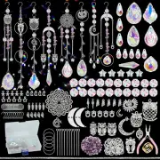 DEMIUKO 410PCS DIY Suncatchers Making Kits for Adults, Crystal Suncatcher Art...