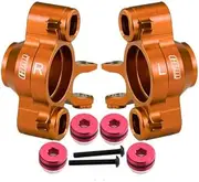 Aluminium 7075 Alloy Front Axle Carriers for Traxxas 1/10 E-Revo 2.0 VXL Brushless 86086-4 Upgrades - Orange