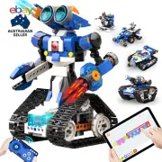 Robot J Smart Robot Building Kit, Programmable App RC Robot/Tank with Coding Gam