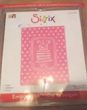 Sizzix Sizzix Embosslits Die XL CAKE # 655383 more dies @ our Ebay store