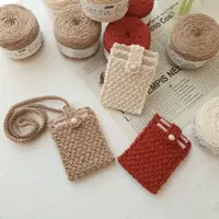 在飛比找蝦皮購物優惠-Mongchi 針織鉤針棉田的 DIY KIT Yarn M