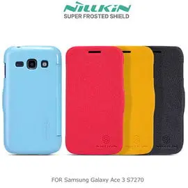 *PHONE寶*NILLKIN Samsung S7270 Galaxy Ace 3 新皮士鮮果系列超薄皮套 內藏玄磁皮套 (送草莓支架)