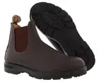 Blundstone Elastic Sided Lined Unisex Shoes Size 4.5, Color: Walnut