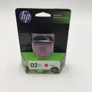 XL MAGENTA INK 02 GENUINE Photosmart Series 50% MORE PAGES 02XL ECO IRELAND
