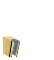 Hansgrohe wall bracket Porter'S for hand showers 28331990 Polished Gold Optic