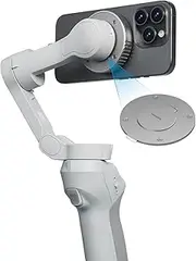 Hagibis Phone Gimbal Stabilizer Magnetic Top Cover for DJI OM4 4SE 5 6, Upper Cover Replacement for MC100 M.2 2230 NVMe SSD Enclosure with Magsafe for iPhone 16 15 Pro Max ProRes