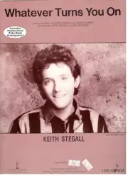 KEITH STEGALL "WHATEVER TURNS YOU ON" SHEET MUSIC-PIANO/VOCAL/GUITAR/CHORDS/FAKE