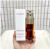 在飛比找Yahoo!奇摩拍賣優惠-克蘭詩CLARINS 黃金雙激萃 超級精華50ml