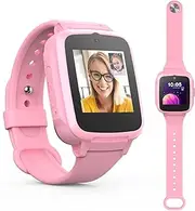 Pixbee Kids 4G Video Smart Watch with GPS Tracker - Smartwatch with Voice and Video Calls, Geofencing, and Real-Time Location - Ideal Kids Smart Watch - Pink
