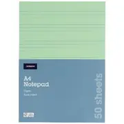 Ruled Notepad Green