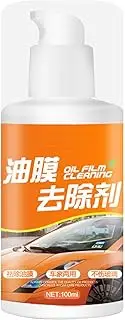 Oil Film Cleaner For Car Window,Oil Film Remover No Streak - Waterproof Protective High-Clarity Window Cleaner For Auto Windshield Vehicle Multi-Surfaces