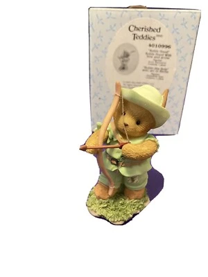 Enesco, Hillman Family Cherished Teddies, Robin Hood With Bow & Arrow, 4010996