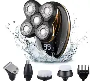 VGR V-316 Mens Head Shaver for Bald Men 5 in 1 LED Electric Cordless Razors