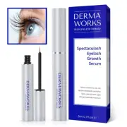 DERMAWORKS Lash Serum Eye Lash Growth Serum Eyelash Enhancing GROW FULLER LASHES