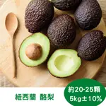 紐西蘭酪梨5KG±10% 約20-25顆入