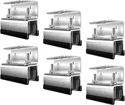 Roof Rack Mount Kits,Roof Mount Kit,304 Stainless Steel Van Roof Rack,Van Roof Rack Brackets for ProMaster, Boxer, Ducato,Jumper (6)