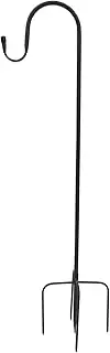 GALPADA 1pc Garden Flag Stand Holder Durable Iron Banner Hook for Outdoor Decoration Height Versatile and Stylish Design for Hanging Garden Flags and Signs