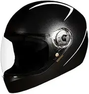 AEspares SBH-21 Wiz Reflective Dashing Black Full Face With Plain Visor L Size 600mm