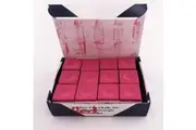 Silver Cup Billiards Chalk Set, Red, 12 Pcs/pack