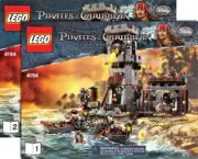 LEGO New Instruction 4194 Pirates of Caribbean Whitecap Bay Manuals 1-2 Only