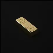 Gold Bar Keycap, R2 Enter CNC Alloy Custom Keycap for Mechanical Keyboard(Glossy)