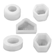 Coffee Beans Shaped Silicone Molds Geometric Silicone Molds