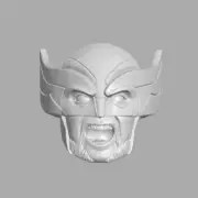 Wolverine Logan Deadpool 3 v1 custom head for Marvel Legends & other figures