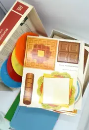 NOS UNUSED RARE Vintage 1966 INSTRUCTO Activity Kit Discovering Fractions