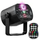 DJ Disco Stage Party Lights, Sound Activated Laser Light RGB Flash USB Powered