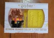 Hermione Granger Egg Cup & Toast Cutter Set (×1) - Harry Potter Wizarding World