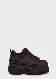 [Buffalo] Leo Brown Classic Low Platform Sneakers