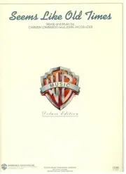 LOMBARDO-SEEMS LIKE OLD TIMES--SHEET MUSIC-PIANO/VOCAL/GUITAR/CHORDS-DELUXE-NEW!