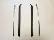 New 1969-1970 Buick 2dr Chrome Sash & Quarter Window Seal - Set