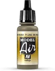 Vallejo Model Air 6K Russian Brown 17 ml Miniatures
