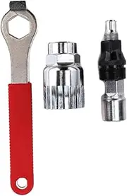 ifundom Bike Tools Kit Professional Wrench Crank Puller Steel Construction Essential for Outdoor Household Use