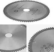 8-1/4-Inch 80 Tooth Fine Finish Thin Kerf Circular Saw Blade 30mm Bore Diameter Rotary Tool Cutting Disc with 3 O-rings