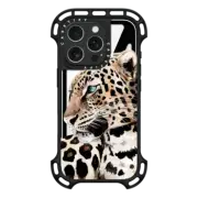 iPhone 16 Pro Ultra Bounce Case MagSafe Compatible Leopard