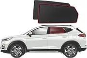 Genuine SNAPSHADES Car Rear Window Shades for Hyundai Tucson 3rd Gen (2015-2021)