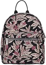 [Signare] Tapestry Casual Backpack Rucksack Women School Bags with Designs Inspired by V&A Collections